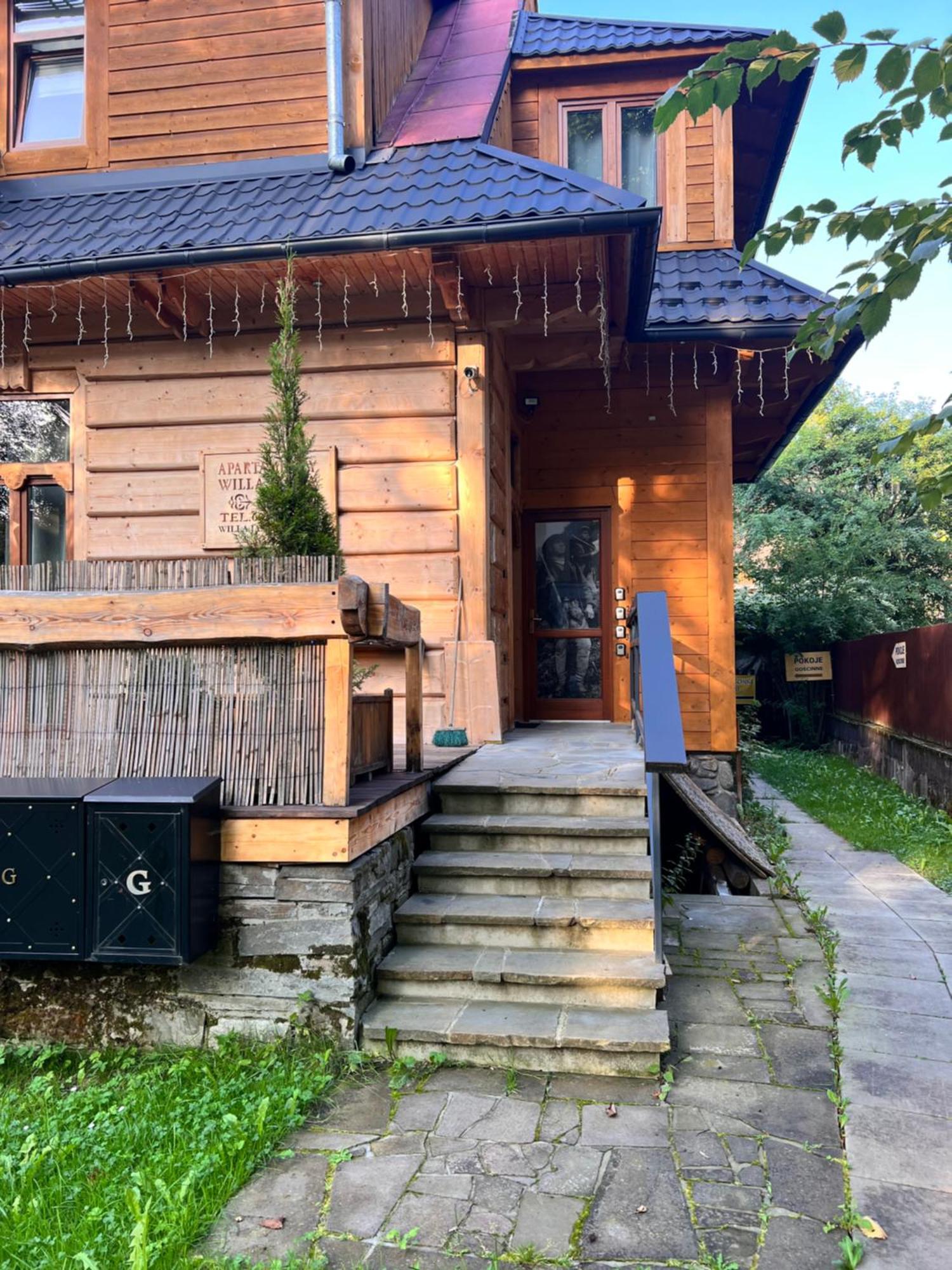 Willa Jasna Apartamenty Centrum Закопане Экстерьер фото