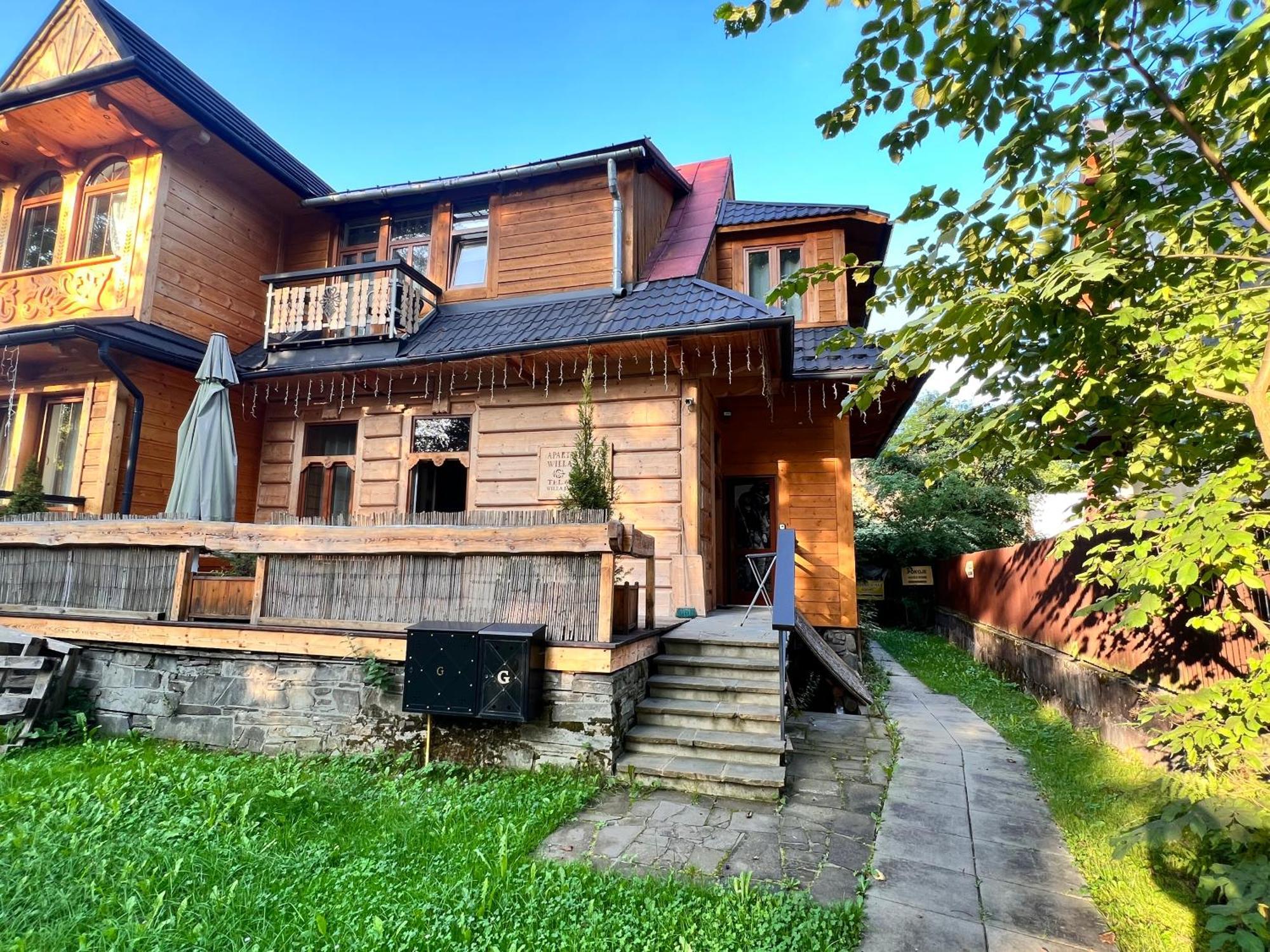 Willa Jasna Apartamenty Centrum Закопане Экстерьер фото