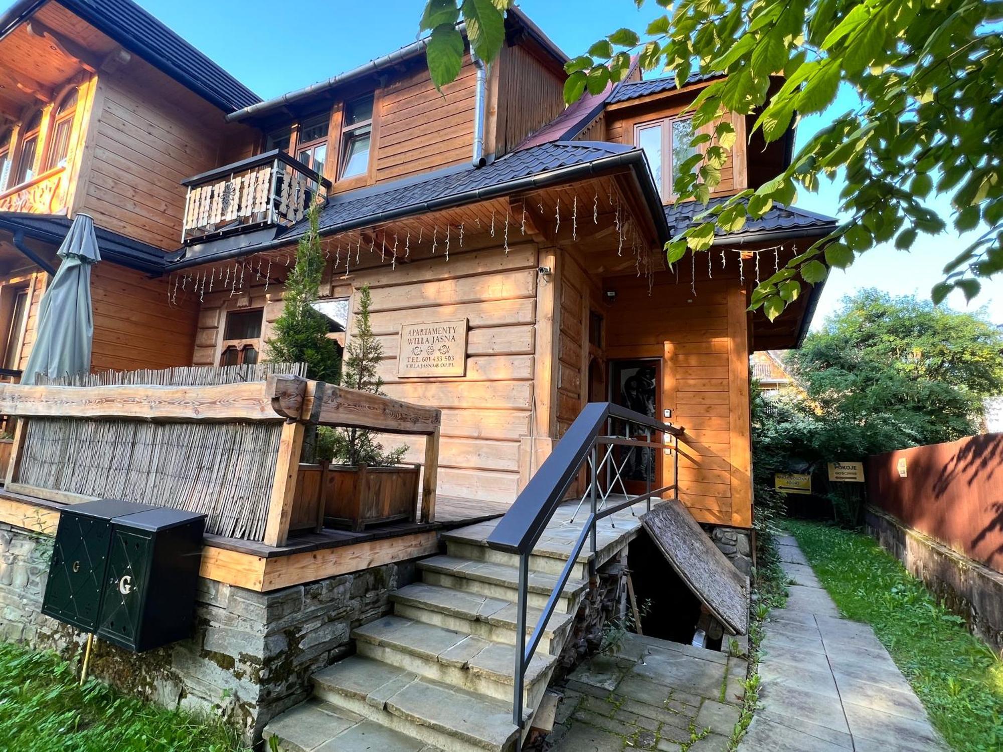 Willa Jasna Apartamenty Centrum Закопане Экстерьер фото